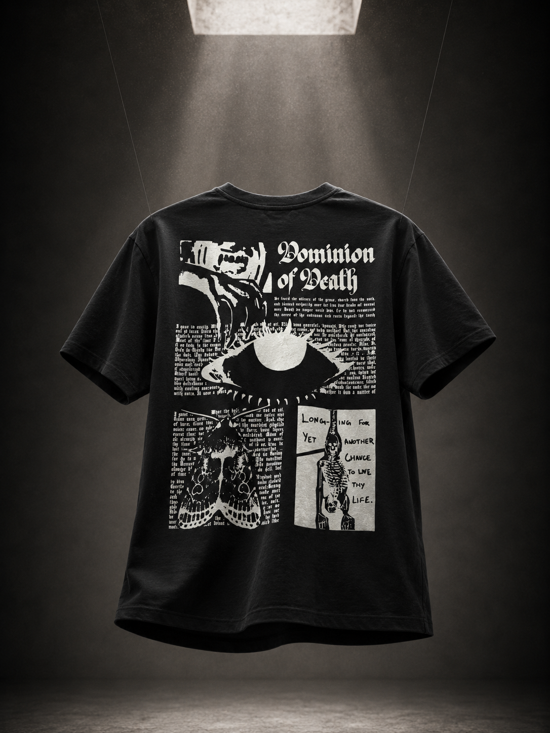 DOMINION OF DEATH TEE (BLACK)